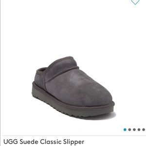 Ugg suede classic slipper